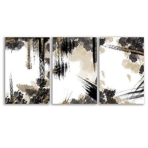 3 Piece Canvas Wall Art - Abstract Art - Canvas Prints Home Artwork Decoration for Living Room,Bedroom - 24"x36" x 3 Panels