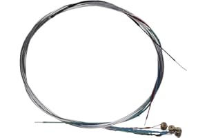 1 Set 4/4 Violin Strings Steel Core Ball End G D A E-Suitable for 3/4, 4/4 Size Violins