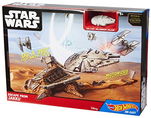 Hot Wheels Star Wars Escape from Jakku Play Set, Standard Packaging