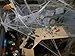 90shine 1400sqft Halloween Spider Web Decorations Outdoor - Fake Cobweb Spiderweb Webbing Indoor Party Decor with Black, Glow-in-The-Dark Spiders 100pcs