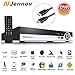 Jennov 16 Channel D1/960H Surveillance Digital Video Recorder Network DVR System for CCTV Security Camera Mobilephone Remote View Motion Detection with Free HDMI Cable