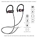 Wireless Bluetooth Headphones with Mic, Noise Cancelling Headphone with Battery Portable Bluetooth Headset Stereo Earbuds with Bass Durable Sweatproof Running Sports Earphones for Men Women (Black-8)