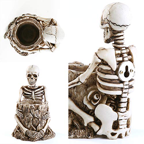 Skull Pen Holder Skeleton - Image 5
