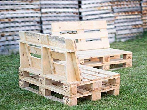 Sofá de palets para chill-out Paletsymuebles: Amazon.es: Handmade