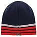 adidas Men's Eclipse Reversible Beanie, Collegiate Navy/Grey/Power Red, One Size