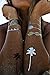 Flash Tattoos - Goldfish Kiss - Authentic Metallic Temporary Tattoos