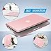 IBENZER Compatible with MacBook Pro 13 Inch case A1278 Release 2012-2008, Plastic Hard Shell Case with Keyboard Cover for Apple Old Version Mac Pro 13 with CD-ROM, Rose Quartz, P1301RQ+1
