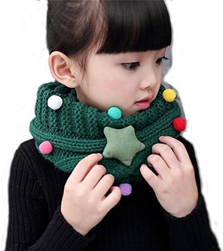 Fashion Kids Infant Girls Collar Baby Knit Soft Infinity Scarf Neck Scarves