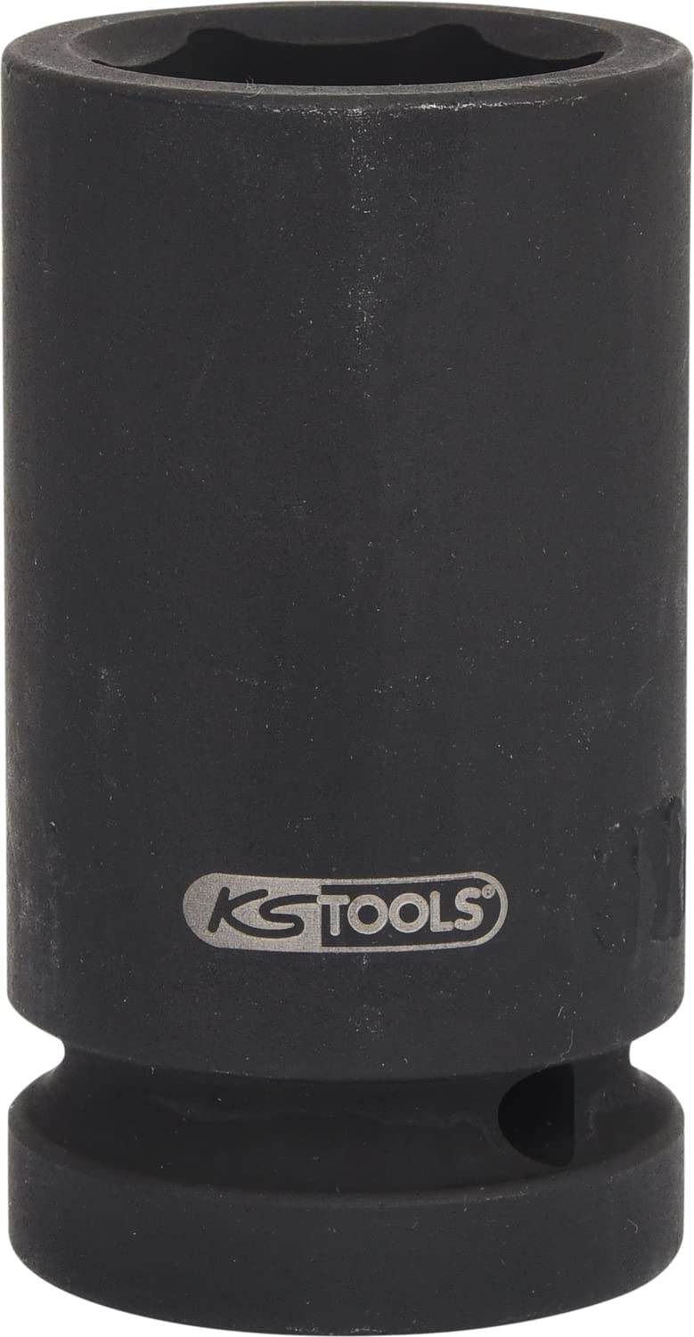 KS Tools 515.1808 Hexagon Impact Socket, deep, 1", 35mm