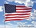Jetlifee American Flag, American Flags, American Flag 2x3 Outdoor, US Flags with Embroidered Stars, Vivid Color, Sewn Stripes, Brass Grommets (2 by 3 Foot)