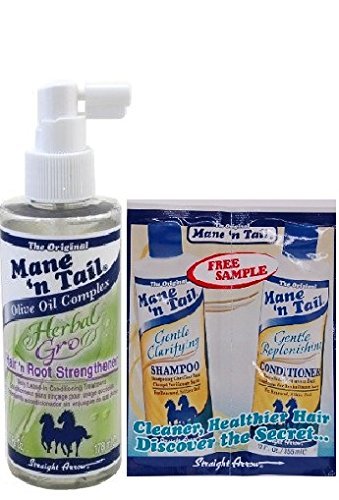 Mane N Tail Herbal Gro Hair 'N' Root Strengthener 6oz (2 Pack)