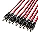 X-group 20pack 10 inch(30cm) 2.1 x 5.5mm Male DC Power Pigtail Connectors for CCTV Surveillance Camera