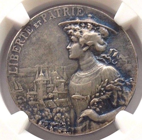 1906 CH Swiss 1906 Shooting Medal Vaud Nyon R-1610a Beaut coin Good