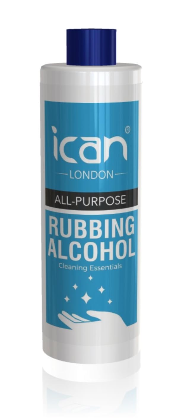 ICAN Multi Purpose isopropyl rubbing Alcohol 99.9% Pure Isopropanol 500ml (17.59 oz)