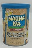 Mauna Loa Macadamias, Dry Roasted with Sea Salt, 4.5 Ounce Container