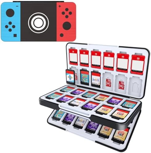 Amazon.com: fivtek Switch Game Case for Nintendo Switch 2/Switch
