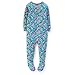 Carter's Baby Girls 1 Piece Snug Fit Cotton Footed Sleeper Pajamas (flowers)