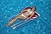 Swimline Glass of Red Float Pool Inflatable Ride-On, Clear/Red