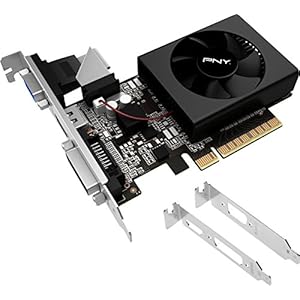 PNY NVIDIA GeForce GT 710 2GB DDR3 VGA/DVI/HDMI Low Profile PCI-Express Video Card. Click Here
