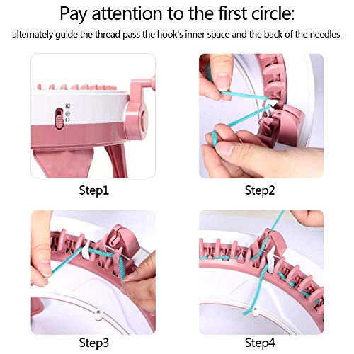 6 Knitting+Rotating+Christmas+Machines+Blankets