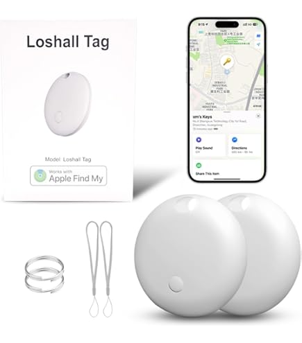 ꕤ︎︎ Loshall Tag Apple Find My対応 Amazon.com: Air Tracker Item Finders Works with Apple Find