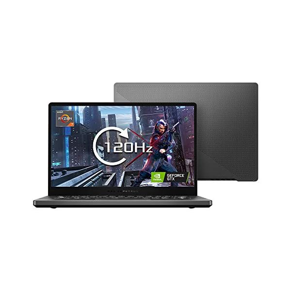 ASUS ROG Zephyrus G14 GA401IU 14" Full HD 120Hz Thin Bezel Gaming Laptop (AMD Ryzen 7 4800HS, Nvidia GeForce GTX 1660Ti 6GB Max-Q Graphics, 512G PCI-e SSD, 16GB RAM, Windows 10), Grey