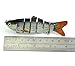 A-SZCXTOP Multi Jointed Fishing Lures Hard Baits Lifelike Segment Swimbait for Bass Perch Walleye Freshwater Saltwater Fishing