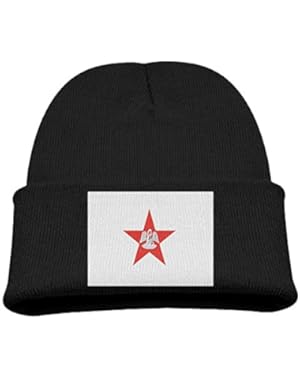 Louisiana Flag Kid's Hats Winter Funny Soft Knit Beanie Cap Children Unisex