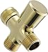 Delta Faucet U4923-PB-PK 3-Way Shower Arm Diverter, Brilliance Polished Brass