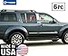 Made in USA! Compatible with 2005-2012 Nissan Pathfinder 6 PC Stainless Steel Chrome Pillar Post Trim