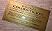 LAMINATED WILLY WONKA GOLDEN TICKET ~ 6 1/4 x3 1/4-WOW LOOK!