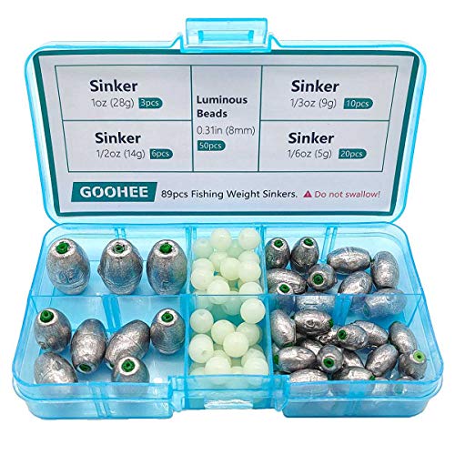 Top 10 Fishing Weights Egg Sinkers of 2020 No Place Called Home