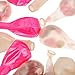 30 Pieces 12 Inches Pink Confetti Balloons Latex Balloons for Girl Baby Shower Wedding Birthday Party Decoration