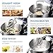 CHULUX Electric Stand Mixer, 1560W Tilt-Head Kitchen Electric Food Mixer, 6.5Qt Stainless steel Bowl, 6 Speed Control, Dough Hook, Whisk, Beater, Splash Guard, for Cake, Bread, Salad