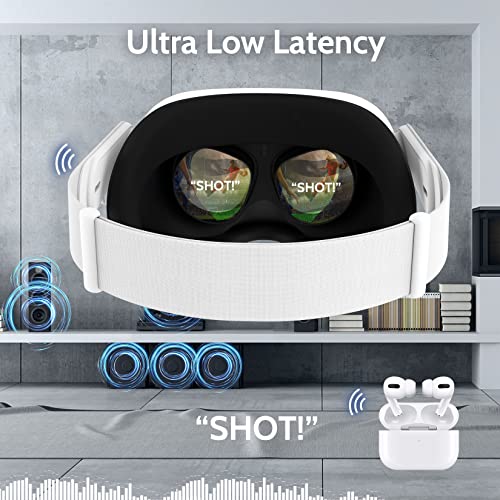 Gamulus Bluetooth Audio Gaming Adapter for Oculus/Meta Quest