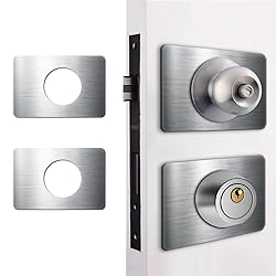 Door Reinforcement Plate, Door Knob/Deadbolt Filler