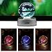 AXAYINC 3D Crystal Ball LED Night Lights Advance Laser Engraving Children's Gift (KL001)