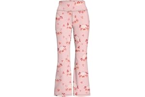 Tutolipy Girls Yoga Pants 5-14 Girls Flared Leggings Kids Yoga Pants Bell Bottom Leggins High Waisted Bootcut Sweatpants