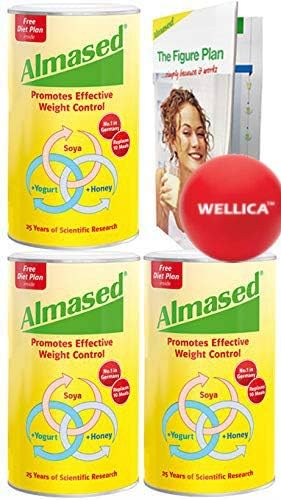 Almased Varios + Ball (3 Pack + Wellica Ball)