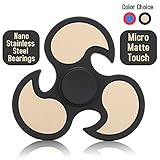 Hand Spinner, KAMOTA Fidget Spinner Micro Matte Touch Feeling Material Figit Spinner Stress Reducer Grinding Hand Feeling- Perfect For ADD ADHD Anxiety and Autism Adult Children for Killing Time