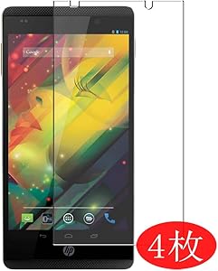 【4 Pack】 Synvy Screen Protector for HP Slate 6 VoiceTab 6" Slate6 TPU Flexible HD Clear Case-Friendly Film Protective Protectors [Not Tempered Glass] New Version