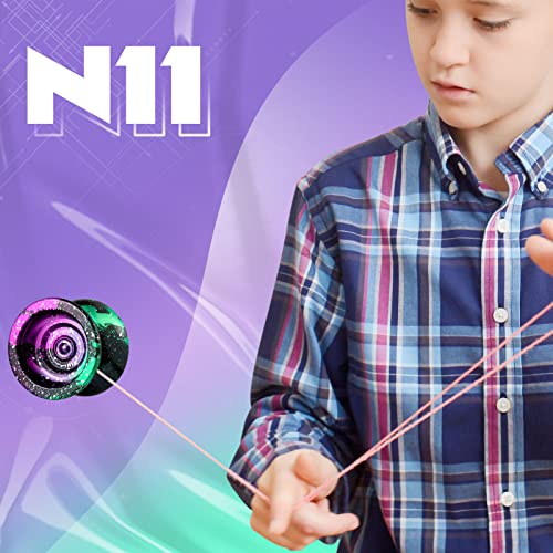 MAGICYOYO Professional N11 Unresponsive Yoyo for Kids, Metal Trick Yoyo