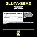 Performix GLUTA-Bead Pure L- Glutamine Powder, Muscle Growth and Recovery, Unflavored, 45 Servings