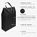 Bagail Travel Shoe Bags Set of 4 Lightweight Waterproof Nylon Storage Bag for Men & Women (Standard Size, Black (2 XL & 2 Standard))