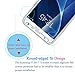 [ 2 Pack ] DONWELL Galaxy J7 2017 Tempered Glass Screen Protector Friendly Bubble Free Ultra Slim Thin Anti Scratch Cover for Samsung Galaxy J7 Sky pro / J7 V / J7 Perx/SM-J730F 5.5