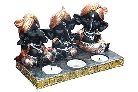 MARINER'S CREATION® Ganesha Idol for Gift & Home Decor | Ganesha MURTI | Ganesha Statue for Home | GANPATI Statue | SHOWPIECE for Home Decor House Warming Gift