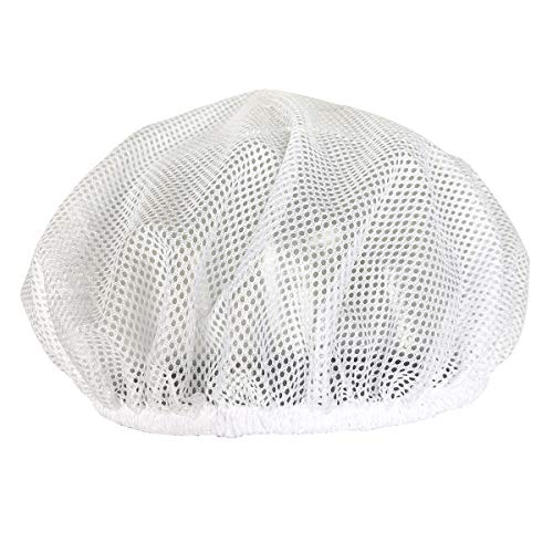 Adjustable Chef Cap Elastic Cooking Hat Food Service Hair Nets Mesh Kitchen Net Reusable Restaurant Bouffant - Thumbnail 2