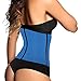 Ann Chery Corset Waist Trainer for Women - Colombian Waist Cincher - 3 Hook Latex Body Shaper Blue