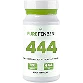 PURE FENBEN F-zole 444 mg | 99.90% Purity | 3rd-Party Lab-Verified | 120 Capsules