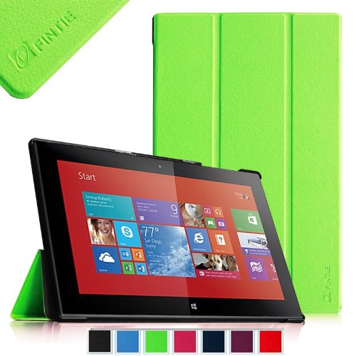 Fintie Nokia Lumia 2520 Slim Shell Case - Ultra Slim Lightweight Stand Cover for Nokia Lumia 2520 10.1 Inch Microsoft Windows RT 8.1 Tablet - Green